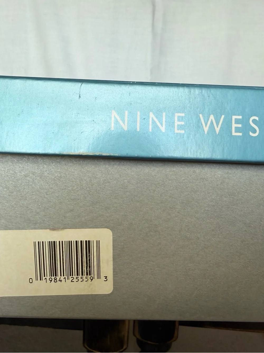 Vintage Nine West Koolbreeze Black Leather Knee-High Heeled Boots - Size 7.5